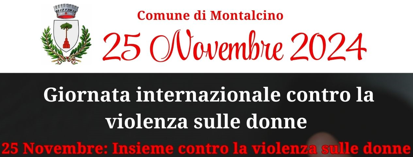 ‘25 Novembre: Insieme contro la violenza sulle donne’, un programma di iniziative per promuovere la cultura del rispetto e condannare qualsiasi tipo di violenza