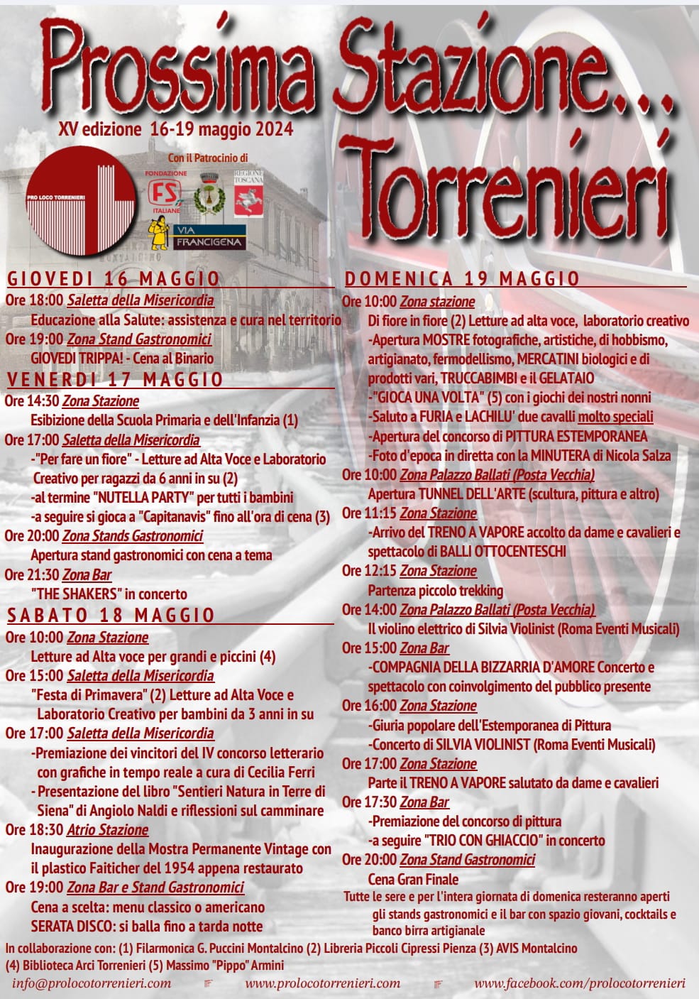 Prossima stazione .... Torrenieri 2024